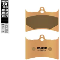 Galfer Fd118-g1370 Sintrede Bremseklodser