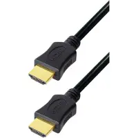 DeLOCK High Speed HDMI with Ethernet - HDMI-kabel med Ethernet - HDMI han til HDMI han - 15 m