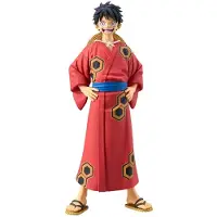 One Piece Monkey Dluffy Wanokuni Yukata The Grandline Series Figur 16 Cm