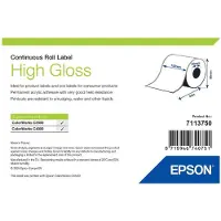 Epson - Høj-skinnende - Rulle (10,2 cm x 33 m) 1 rulle(r) fortløbende mærkater - for ColorWorks CW-C4000, TM-C3500
