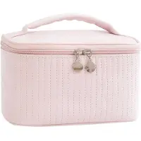 INF Bærbar vandtæt makeuptaske Pink