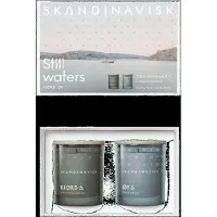Skandinavisk Still Waters FJORD & ØY Stearinlyssæt 1 stk.