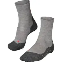 Falke RU4 Endurance Wool, løbestrømper, herre, lysegrå