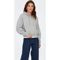 ONLY Sweatshirt 'ONLSweat' grå-meleret