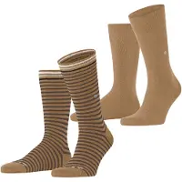 Burlington Everyday 2-Pack Striber Beige måle