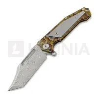 Andre de Villiers Freak Damascus foldekniv, Acid Rain