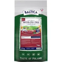 BALTICA Regionale Smagsvarianter Mellemstore Og Store Racer Oksekød Med Grøntsager Hundefoder 12 Kg