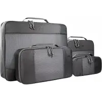 Tasmanian Tiger TT Mesh Pocket Set XL Cubes, titan grey