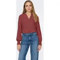 ONLY Bluse 'ONLMETTE' bordeaux