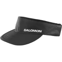 Salomon - Vandretøj - Shakeout Visor U Deep Black til Unisex - Sort