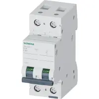 Siemens Automatsikring C 10A 1P+N 10kA 5SL4510-7