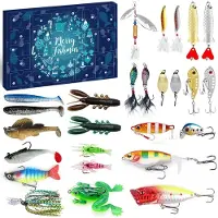 24hShop Adventskalender med alsidige fiskeblink til alle vande