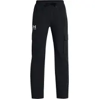 Under Armour Bukser - Icon Woven - Sort - - 18-20 år - Bukser - Bomuld