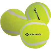 Schildkröt Fitness SCHILDKRÖT tennisbolde, 3-pak, gul giver fornuftig retur, til hobbyspil - 1 stk (970048)