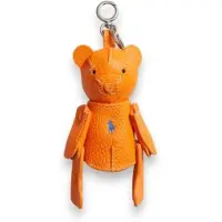 Ralph Lauren Polo Ralph Laurentil kvinder. 427P13276006 Polo Bear-taskevedhæng i orange læder (OSFA), Casual