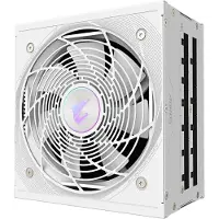 Gigabyte AORUS ELITE AE850PM PG5 ICE - Strømforsyning (intern) - ATX12V 3.0/ EPS12V - 80 PLUS Platinum - AC 100-240 V - 850 Watt - aktiv PFC