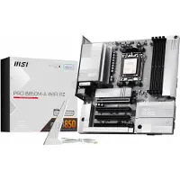 MSI PRO B850M-A WIFI PZ Bundkort - AMD B850 - AMD AM5 - DDR5 RAM - Micro-ATX (Project Zero)