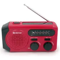 Denver SCR-2010 - Emergency Radio - Solar - Dynamo - 2000mAh Powerbank - AM/FM