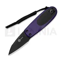 CIVIVI Purr foldekniv, Purple & Black G-10, Black Stonewash