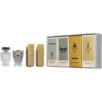 Paco Rabanne Miniature Set - One Million Edt 5ml, One Million Elixir Intense Edp 5ml, Invictus Edt 5ml, Phantom Edt 5ml