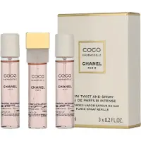 Chanel Coco Mademoiselle Intense gaveæske til dame - 21 ml (3x EDP spray refill 7 ml - Twist and Spray)