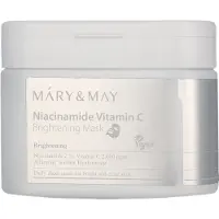 MARY & MAY , Niacinamid Vitamin C, Brightening Beauty Mask, 30 Blade, 14,1 oz (400 g)