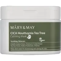 MARY & MAY , CICA Houttuynia Te Tree Calmende Skønheds Maske, 30 Blade, 14.1 oz (400 g)