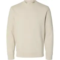 Selected Sweatshirt 'SLMTOM' beige