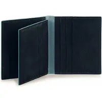 Piquadro Blue Square - kortholder i polyester - PP1518B2 - blå autentisk - unisex