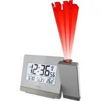Technoline WT 538, Digital alarmur, Grå, Tid, AAA Micro LR03, 147 mm, 92 mm