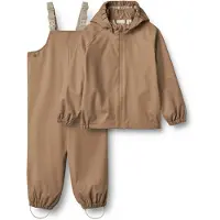 Wheat Regntøj m. Seler - PU - Charlie - Hazel - - 6 år (116) - Regntøj