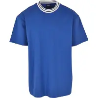 Urban Classics Bluser & t-shirts 'Kicker' natblå / royalblå / hvid