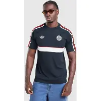 Adidas Bayern München T-Shirt OG2 - Navy/Hvid - , størrelse Medium