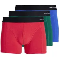 Jack & Jones Boksershorts blå / grøn / rød / sort