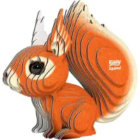 Eugy the Common Squirrel 3D Eco Puzzle