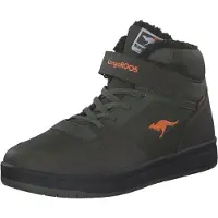 Kangaroos Sneakers 'K-CP Bound' grøn / mørkegrøn / rød