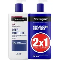 Neutrogena Deep Hydration Dry Skin Lotion Pack 2 X 750ml