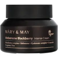 MARY & MAY , Idebenone Blackberry Intense Creme, Uden Parfume, 2.46 oz (70 g)