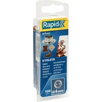 Rapid pariserringe Ø 4 mm - (5 stk.)