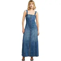 G-Star Bustier Dress Detachable Straps - Medium blue - Women