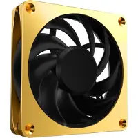 Alphacool Apex Stealth Metal - 2000 RPM - Black - Kabinet køler - 120mm - Guld - 30 dBA