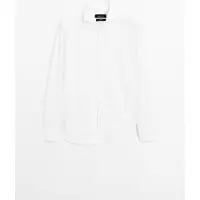 Massimo Dutti - Male - Slim Fit Skjorte I 100 % Bomuld - Hvid - 43