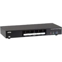 Aten CS1944DP - KVM / audio / USB switch - 4 x KVM / audio - 4 lokalbrugere - desktop