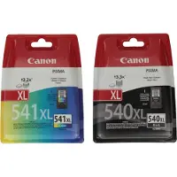 Canon PG-540XL & CL-541XL + (50sider fotopapper, GP-501) 5222B013 Modsvarer: N/A