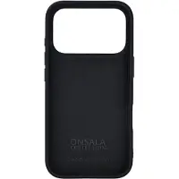 Onsala Collection Mobilcover silikonefølelse MagSeries iPhone 17 Pro sort
