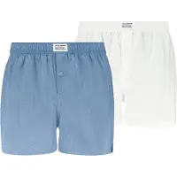 Levi's Woven Boxershorts 2-pak Blå Lyseblå Hvid åle