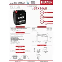 Bs Battery Btx14ah Agm-batteri