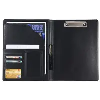 INF Multifunktionel mappe med kortpladser Black
