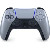 Sony DualSense - Gamepad - trådløs - Bluetooth - sterling sølv - for PlayStation 5