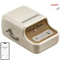 Niimbot Labelprinter termisk Bluetooth NAKLEJKI B21 PRO creme 300dpi